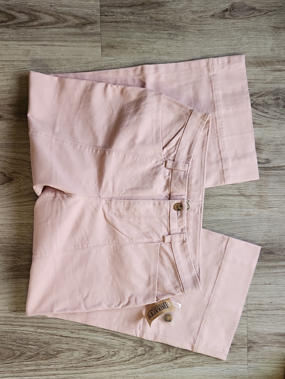 Blush Pink Cropped Ankle Pants